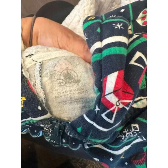 Disney Parks 2020 Adult S Mickey Christmas Bodysuit Holiday One Piece Pajamas - Picture 3 of 3